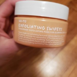 Go to exfoliating swipeys